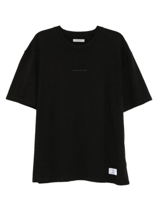 25FW 이놈어닛 반팔 티셔츠 NUW25203 009 BLACK