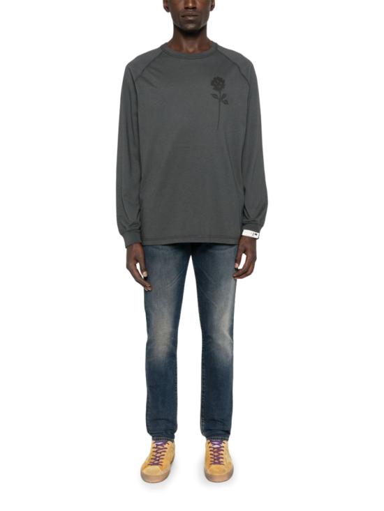 25FW 골든구스 반팔 티셔츠 GMP02015 P00214160584 CHARCOAL - GOLDEN GOOSE