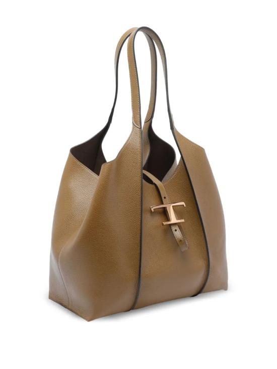 25FW 토즈 T 타임리스 쇼퍼 백 스몰 XBWTSBA0200 XSOS411 BROWN - TODS
