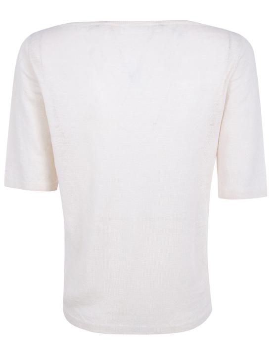 26SS 마제스틱필라쳐 스웨터 K194FPU515 104 WHITE - MAJESTIC FILATURES