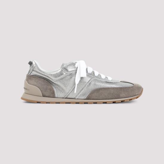 26FW 브루넬로 쿠치넬리 스니커즈 MZFAG3325P C8755 NUDE NEUTRALS - BRUNELLO CUCINELLI