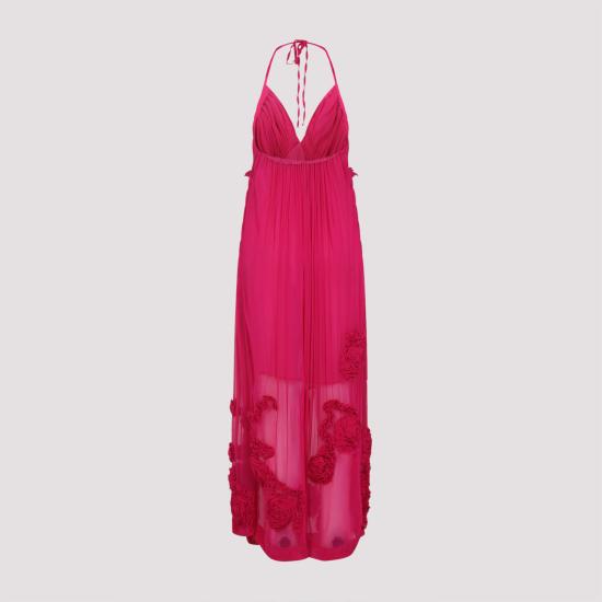 26SS 드리스 반 노튼 롱 원피스 2610110323376 304 PINK PURPLE - DRIES VAN NOTEN