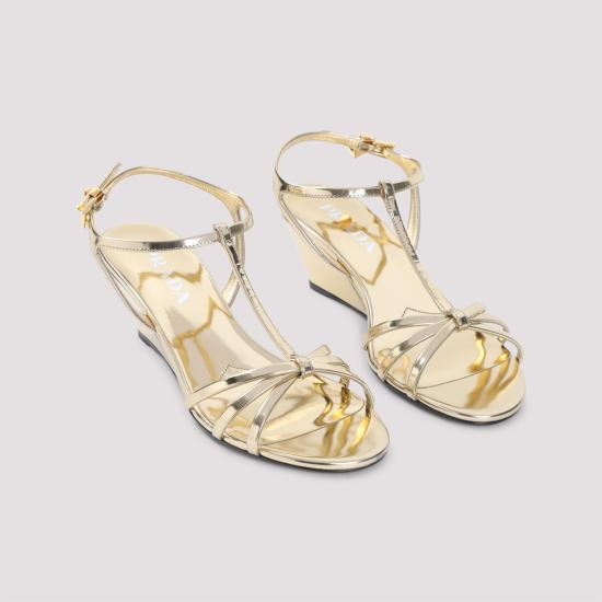 26SS 프라다 샌들 1X383OF0553AU1 F0522 METALLIC - PRADA