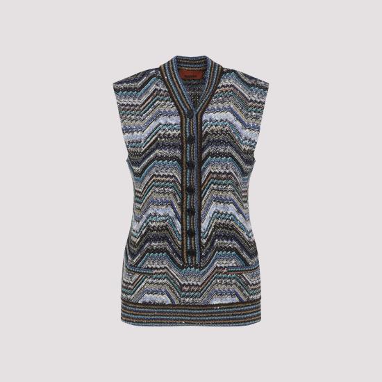 26SS 미소니 베스트 DS26SN0ZBC0068 S91SD MULTICOLOUR - MISSONI