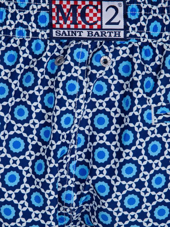 26SS 세인트바쓰 스윔팬츠 LIG001300838L 61 BLUE - MC2 SAINT BARTH