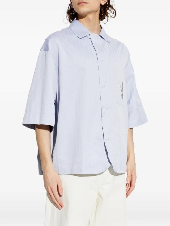 26SS 자크뮈스 긴팔 셔츠 26ESHM00610AW00776 3GU BLUE - JACQUEMUS