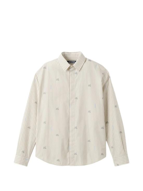 26SS 자크뮈스 긴팔 셔츠 26ESHM00541AW00750 1ME NUDE NEUTRALS