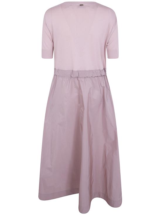 26SS 에르노 롱 원피스 AB000032D52056098 4035 PINK PURPLE - HERNO