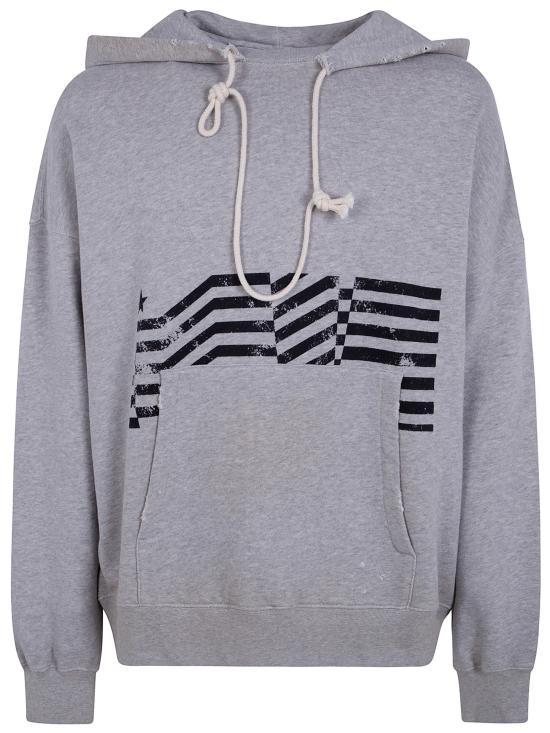 26SS 골든구스 후드 티셔츠 GUP02545P00238160513 GREY - GOLDEN GOOSE