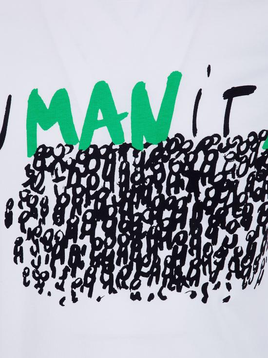 26SS 꼼데가르송 반팔 티셔츠 FQT030 WHITE - COMME DES GARCONS