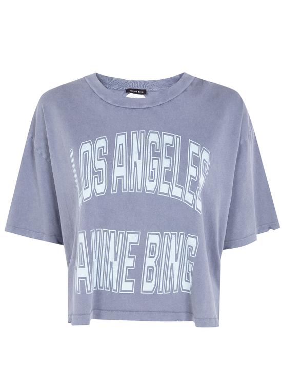 26SS 애니빙 반팔 티셔츠 A0812556WHG1 WASHED GREY - ANINE BING