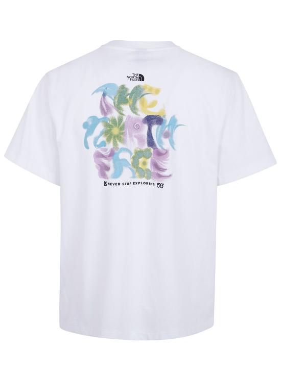 26SS 노스페이스 반팔 티셔츠 NF0A8GQU FN41 WHITE - NORTH FACE