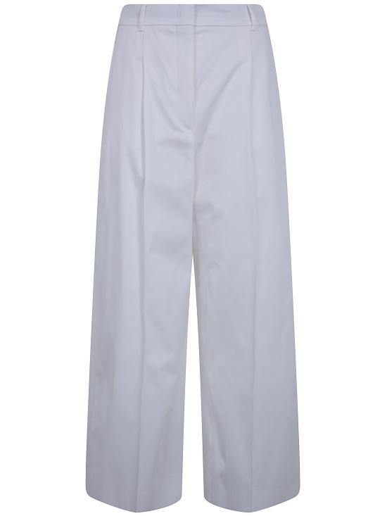 26SS 막스마라 스튜디오 스트레이트 팬츠 2616131112600 001 WHITE