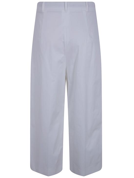 26SS 막스마라 스튜디오 스트레이트 팬츠 2616131112600 001 WHITE - MAX MARA STUDIO