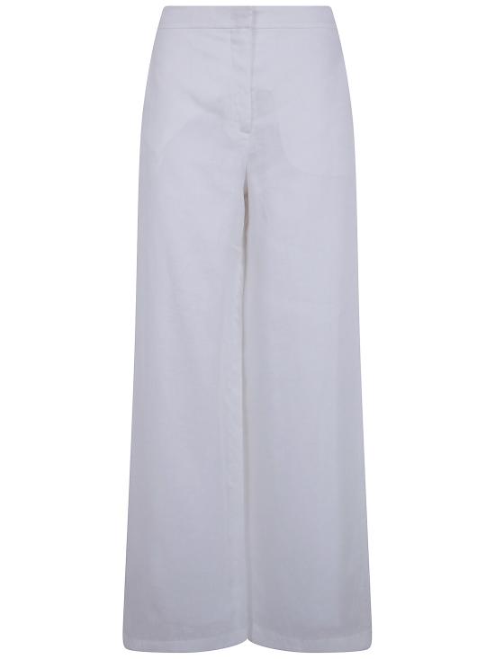 26SS 막스마라 스튜디오 스트레이트 팬츠 2616131122600 002 WHITE