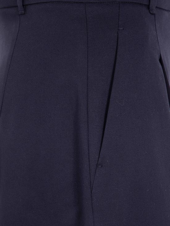 26SS 막스마라 스튜디오 스트레이트 팬츠 2616131112600 006 BLACK - MAX MARA STUDIO