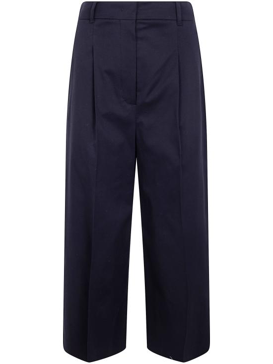 26SS 막스마라 스튜디오 스트레이트 팬츠 2616131112600 006 BLACK