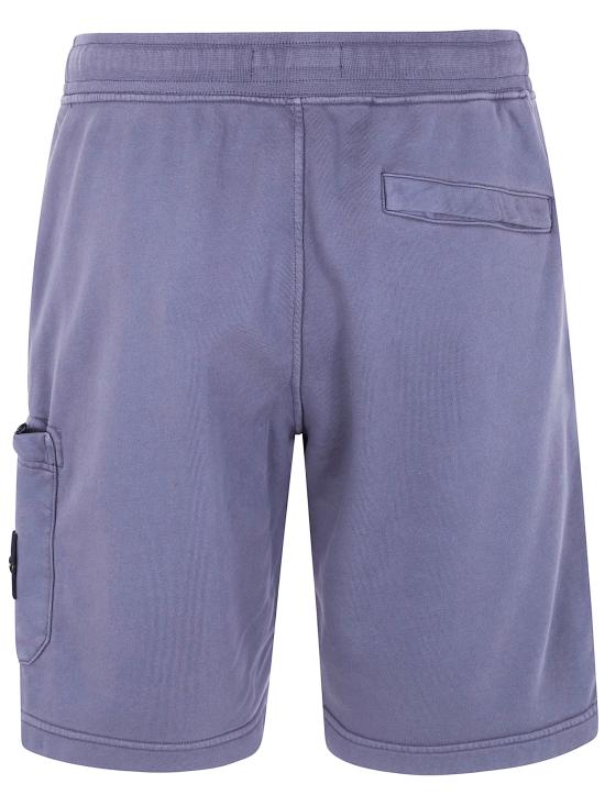 26SS 스톤 아일랜드 오가닉 코튼 플리스 레귤러핏 카고 포켓 조거 L1S156200011S0051 V002D BLUE - STONE ISLAND