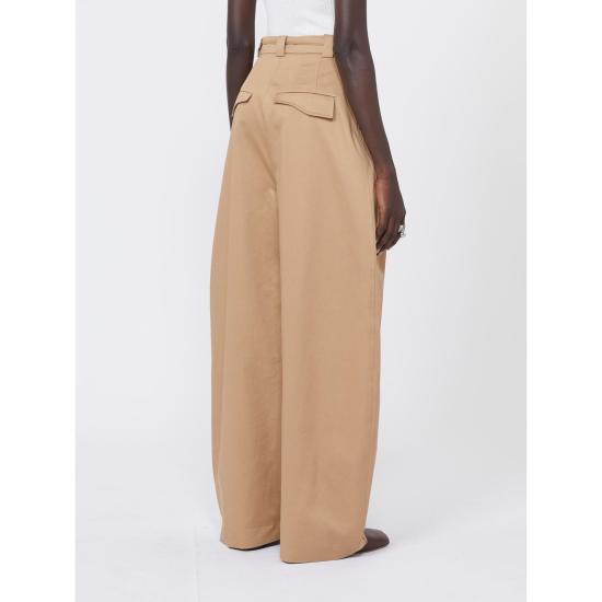 26SS 막스마라 스포츠막스 스트레이트 팬츠 2612131072600 002 BROWN - SPORTMAX