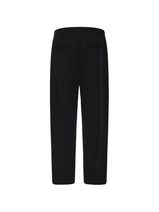 26SS 엠포리오 아르마니 스트레이트 팬츠 EM005223AF10013 UC001 BLACK - EMPORIO ARMANI