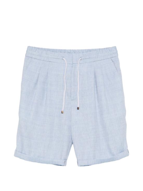 26SS 브루넬로 쿠치넬리 숏팬츠 MZ408U0020 C024 BLUE