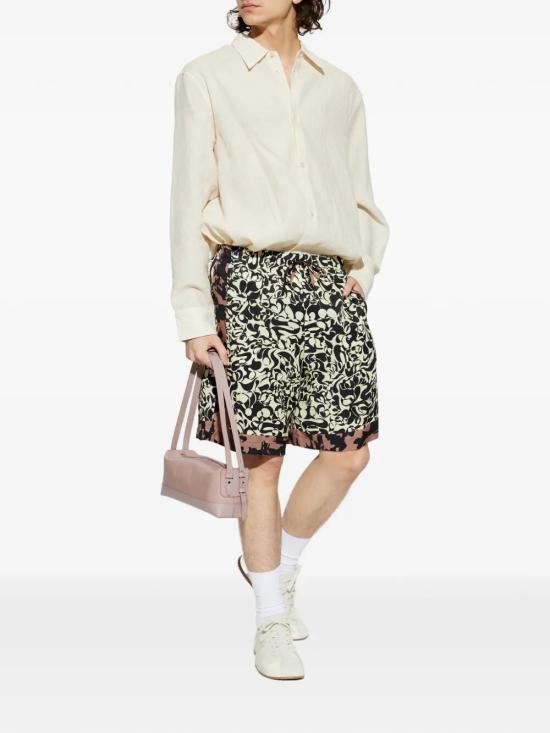 26SS 드리스 반 노튼 숏팬츠 2610209313085 900 BLACK - DRIES VAN NOTEN