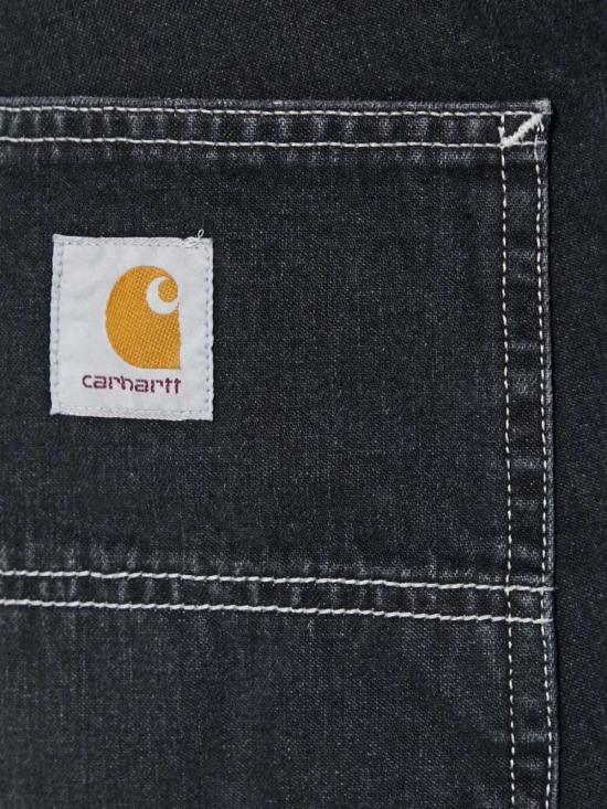 26SS 칼하트 WIP 심플 쇼츠 데님 I0333338906 BLACK - CARHARTT WIP