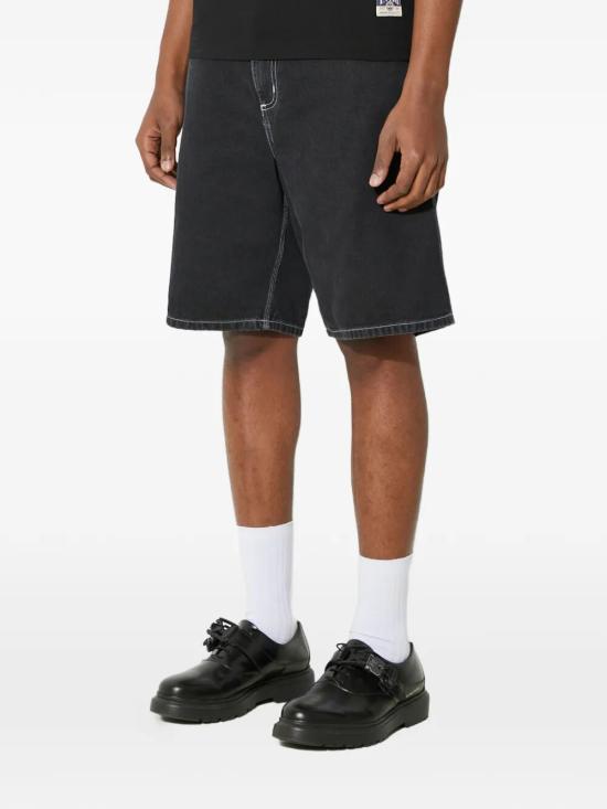 26SS 칼하트 WIP 심플 쇼츠 데님 I0333338906 BLACK - CARHARTT WIP