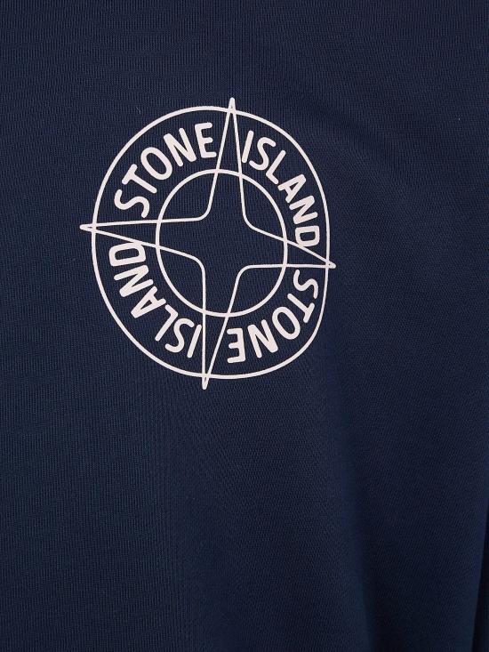26SS 스톤 아일랜드 코튼 플리스 오버사이즈 핏 크루넥 스웨트셔츠 L1S156100001S0283 V0020 BLUE - STONE ISLAND