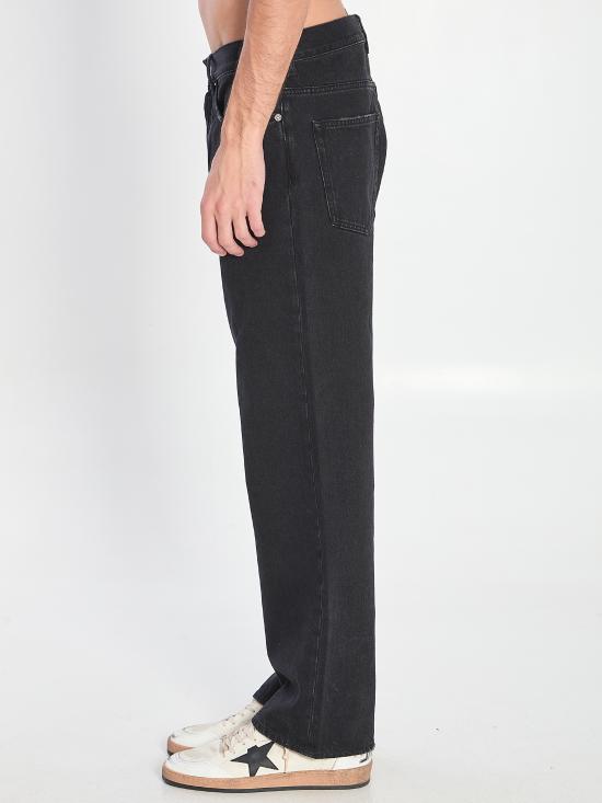 26SS 골든구스 스트레이트 팬츠 GMP01636P00062590100 BLACK - GOLDEN GOOSE