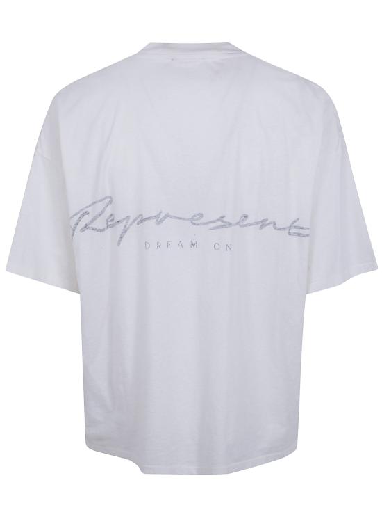 26SS 리프레젠트 반팔 티셔츠 MLM100665 FLAT WHITE - REPRESENT