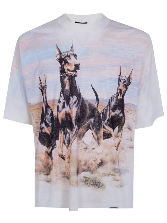 26SS 리프레젠트 반팔 티셔츠 MLM100665 FLAT WHITE - REPRESENT