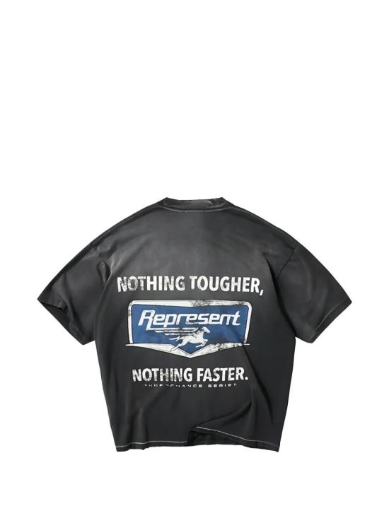 26SS 리프레젠트 반팔 티셔츠 MLM100596 STAINED BLACK - REPRESENT
