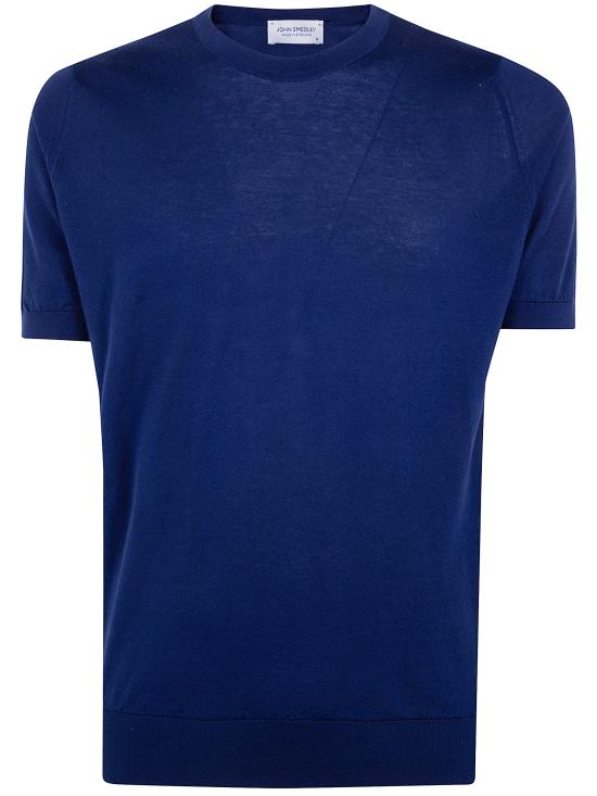 26SS 존스메들리 반팔 티셔츠 KEMPTON FRENCH BLUE - JOHN SMEDLEY