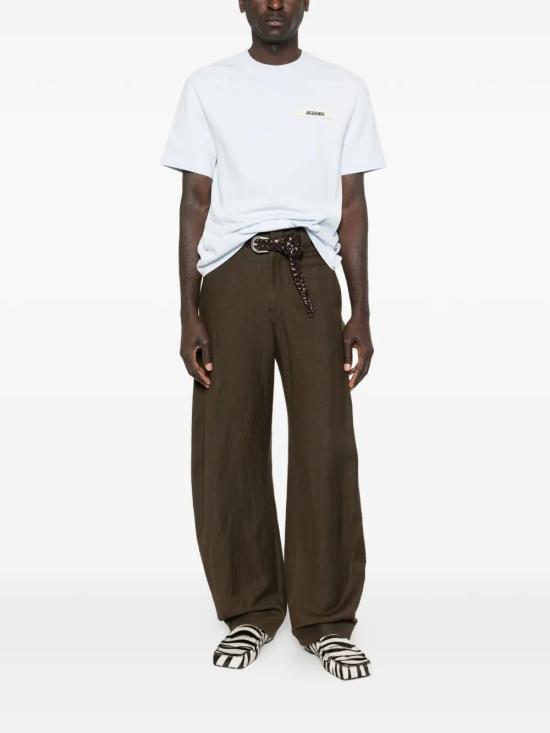 26SS 자크뮈스 반팔 티셔츠 25HTSM00133AJ00226098 321 BLUE - JACQUEMUS