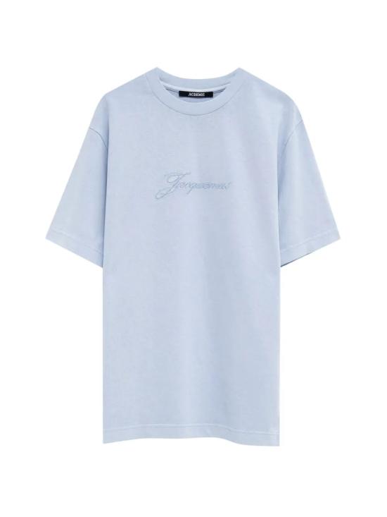 26SS 자크뮈스 반팔 티셔츠 26ETSM00631AJ00045 330 BLUE