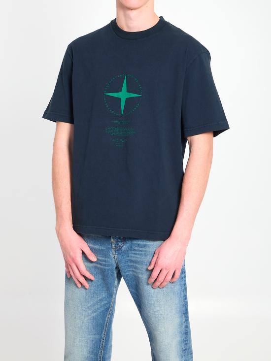 26SS 스톤 아일랜드 반팔 티셔츠 L1S152100001S0363 V0020 BLUE - STONE ISLAND