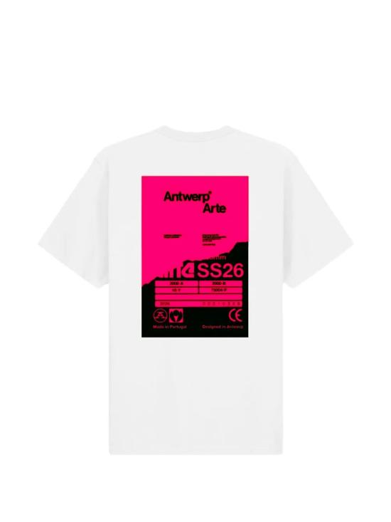 26SS 아르떼 앤트워프 반팔 티셔츠 SS26099T 100 WHITE - ARTE ANTWERP
