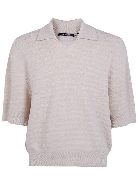 26SS 자크뮈스 반팔 티셔츠 26EPOM00613AK00302 130 NUDE NEUTRALS