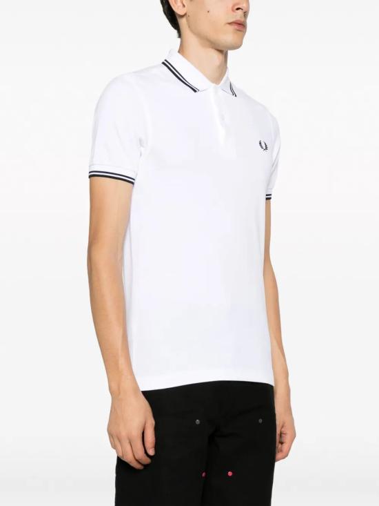 26SS 프레드페리 폴로 티셔츠 FPM3600P57 200 WHITE - FRED PERRY