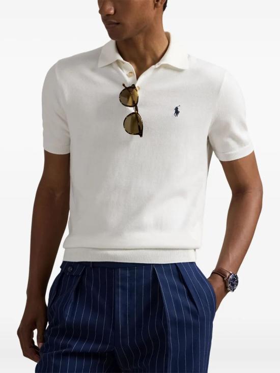 26SS 폴로 랄프로렌 폴로 티셔츠 710980682005 DECKWASH WHITE - POLO RALPH LAUREN