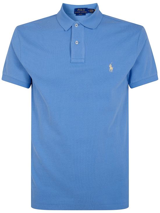 26SS 폴로 랄프로렌 폴로 티셔츠 710536856484 BRISTOL BLUE - POLO RALPH LAUREN