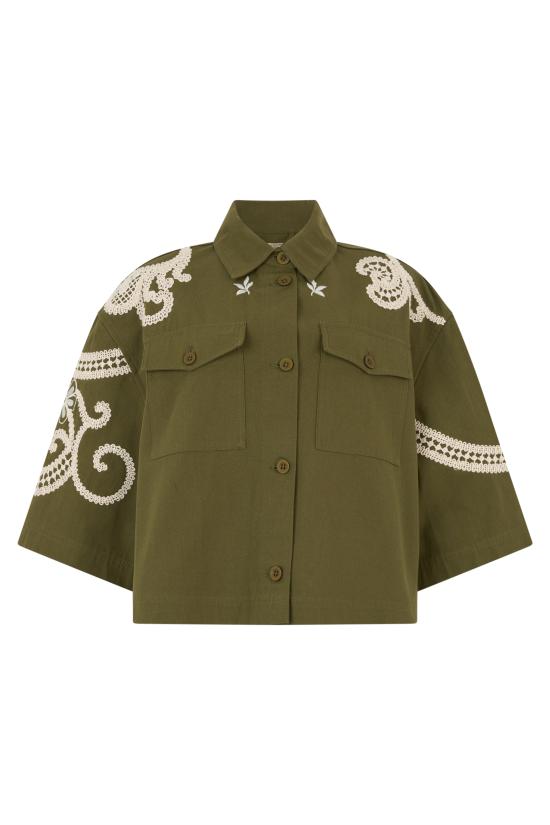 26SS 위켄드막스마라 셔츠 WKDCOMO2615041012600001 green