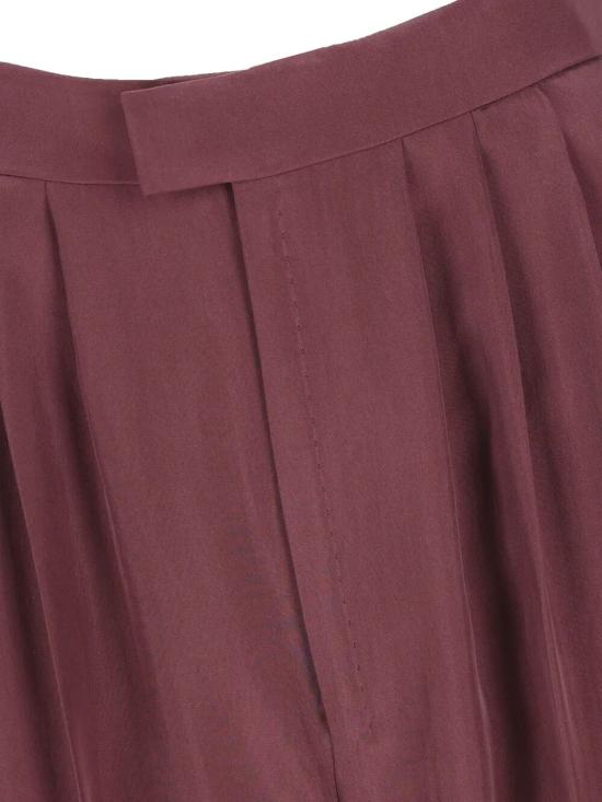 26SS 생로랑 스트레이트 팬츠 856580Y6J785060 Burgundy - SAINT LAURENT