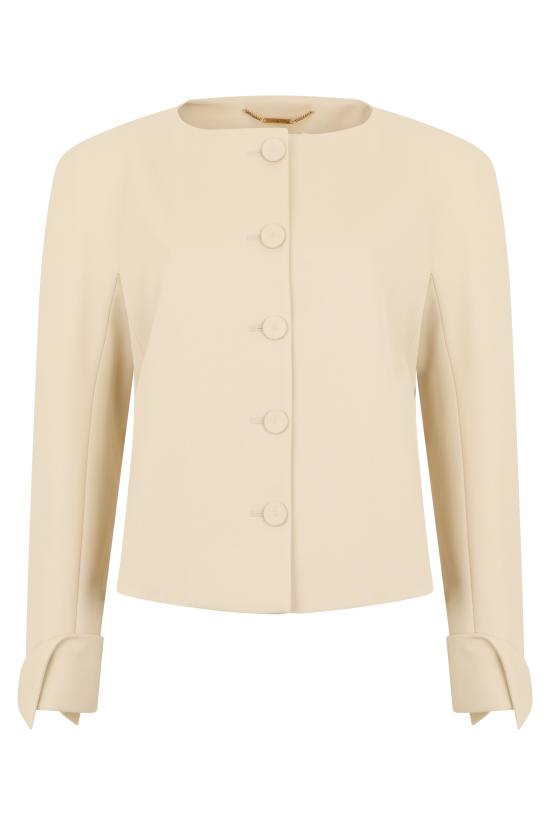 26SS 끌로에 자켓 CH26UVE2406620P panna