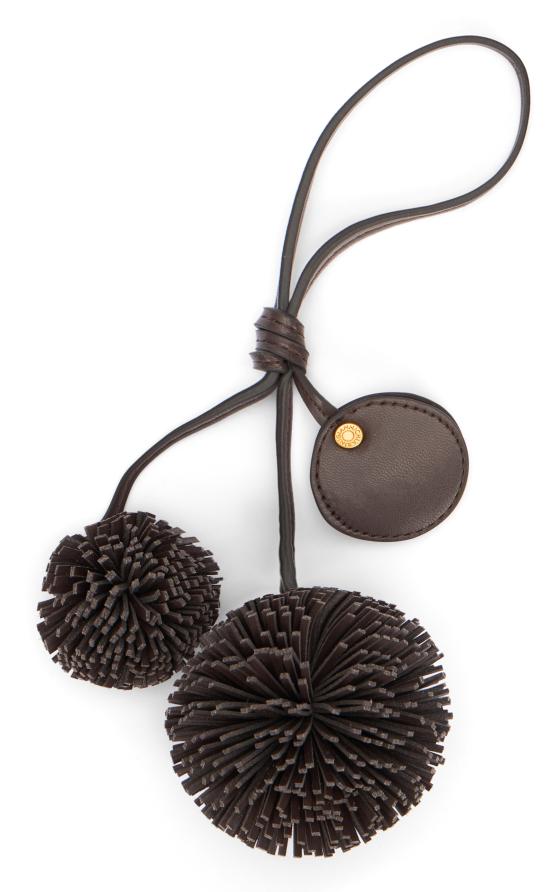 26SS 지아니 끼아리니 키링 PCPOMPOM0913840 brown - GIANNI CHIARINI