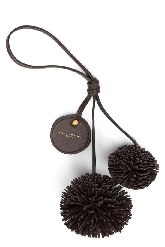 26SS 지아니 끼아리니 키링 PCPOMPOM0913840 brown