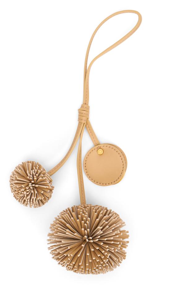 26SS 지아니 끼아리니 키링 PCPOMPOM09064 Beige - GIANNI CHIARINI