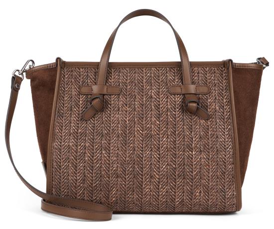 26SS 지아니 끼아리니 토트백 BS9762MDN13840 brown - GIANNI CHIARINI