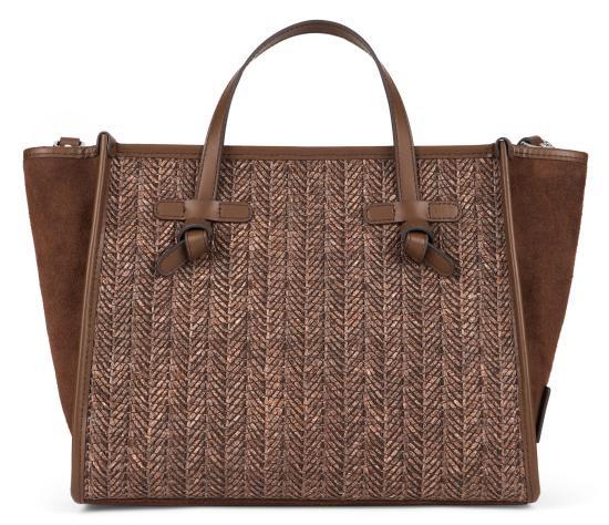 26SS 지아니 끼아리니 토트백 BS9762MDN13840 brown - GIANNI CHIARINI